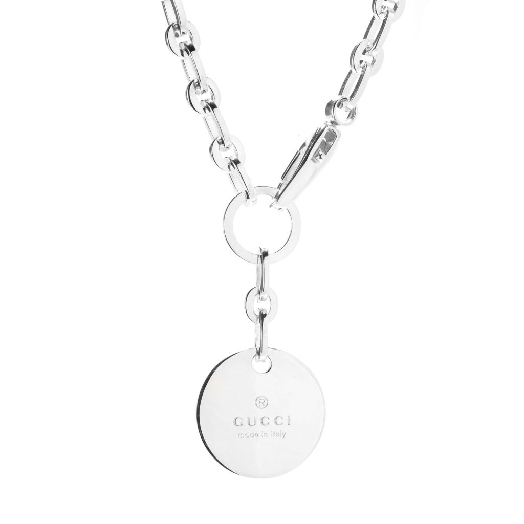 gucci medallion necklace