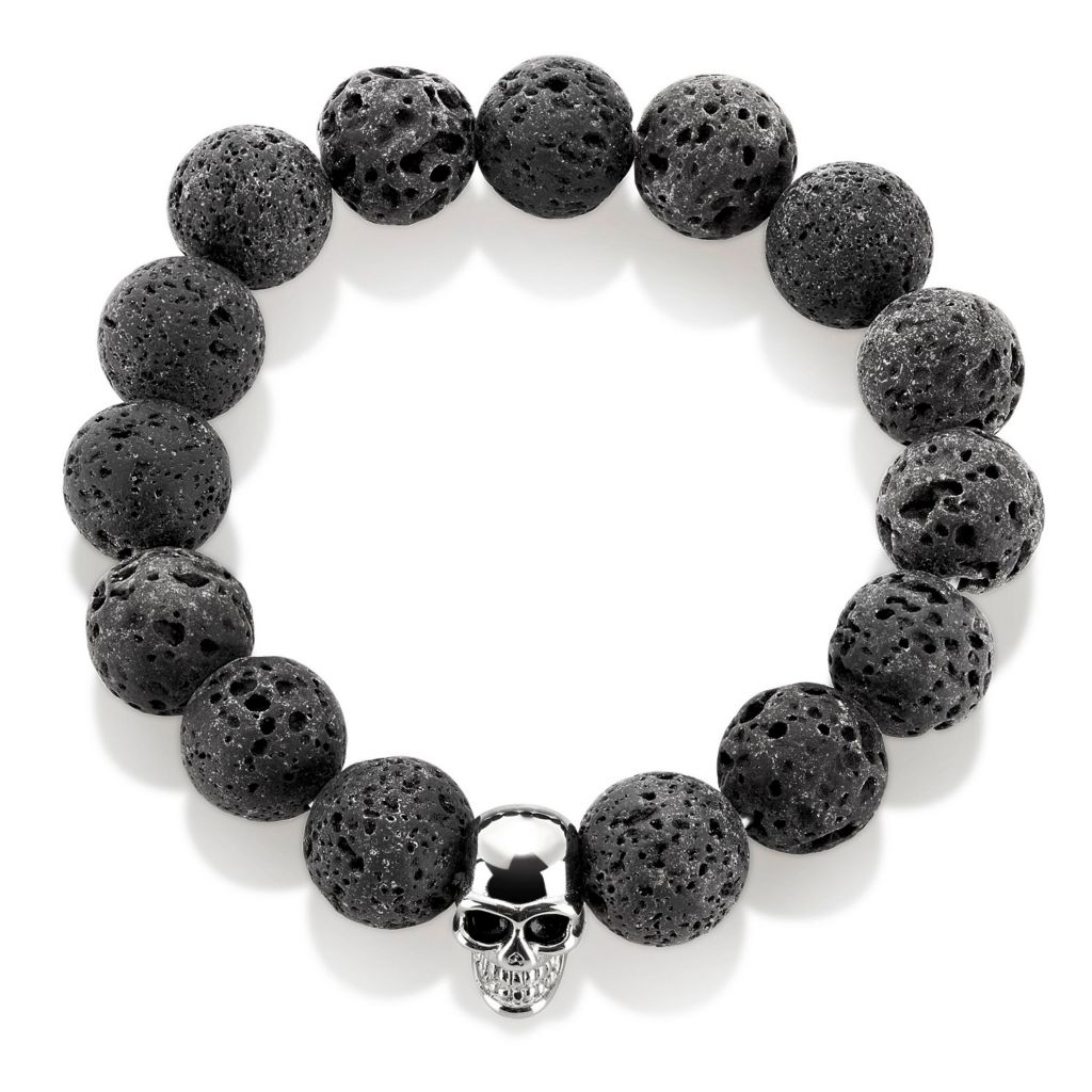 stretch skull bracelet