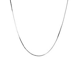 Italian Sterling Silver Choice of Length Snake Chain Necklace