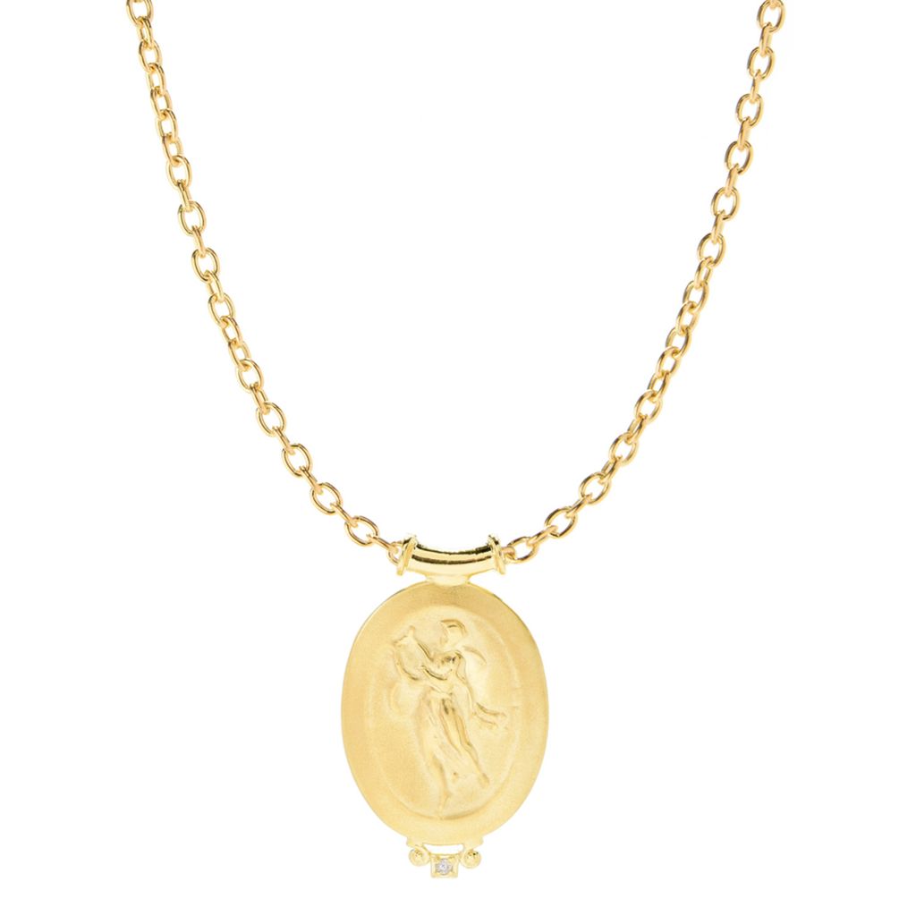 DIVINITIES Dance Logo Pendant 14k gold - ネックレス