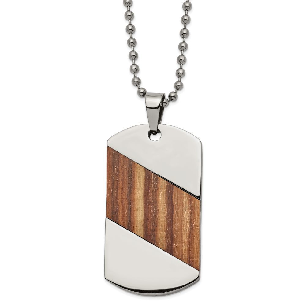 Titanium dog tag clearance chain