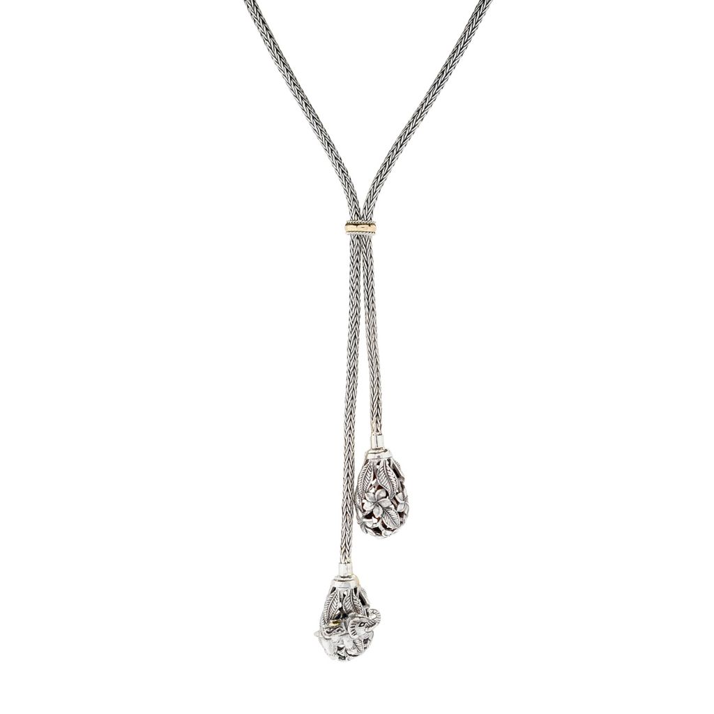 Artisan Silver By Samuel B. Choice Of Motif 26" Lariat Necklace ...