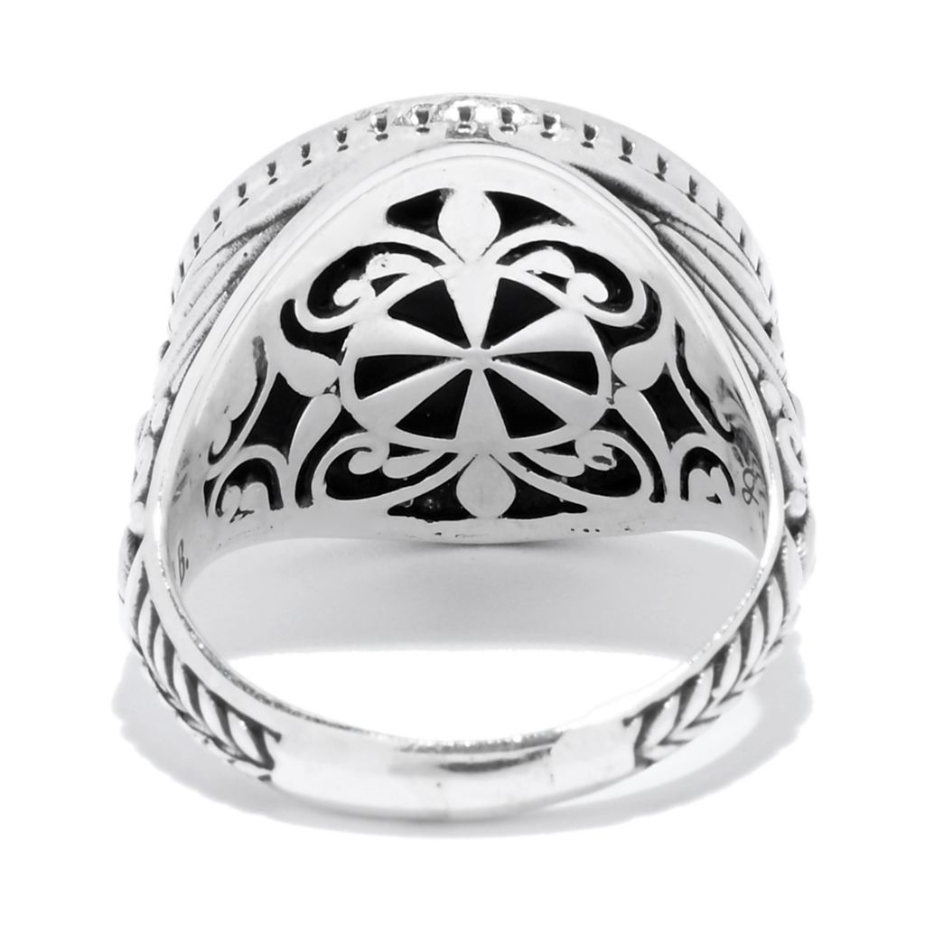 (ShopHQ) Artisan Silver By Samuel B. 18K Gold Accented Balinese ...