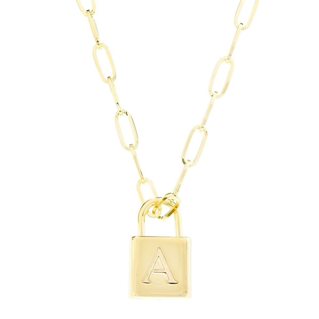 Tuscany gold deals initial necklace