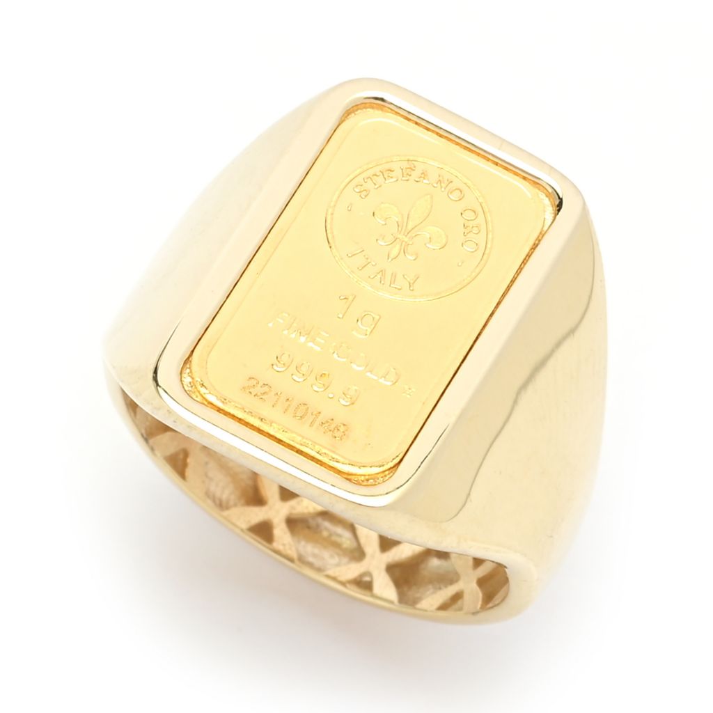 Stefano Oro, Fiori Ricami, 14K Gold Padlock, Clasp Convertible, Paperclip  Link Necklace