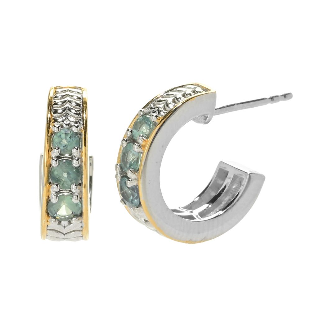 Alexandrite deals hoop earrings