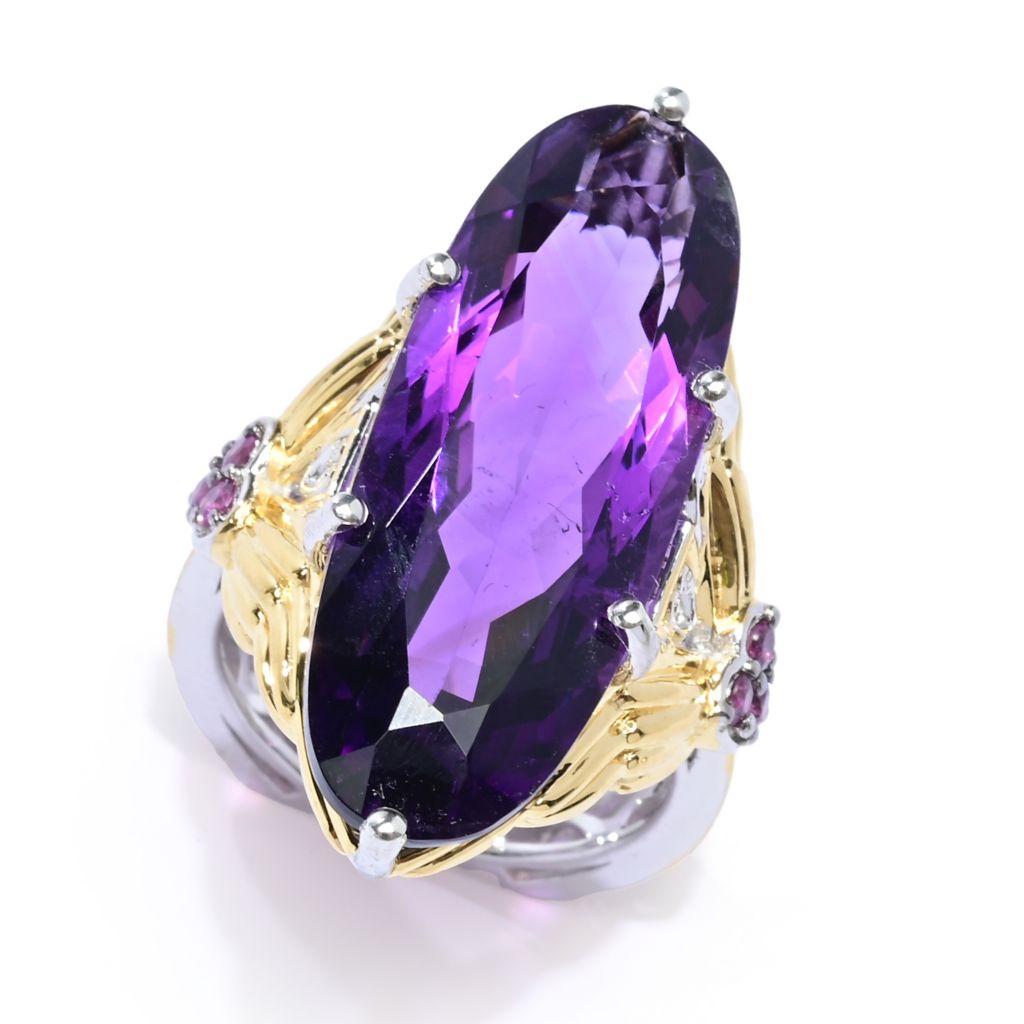 Amethyst hot sale cross ring