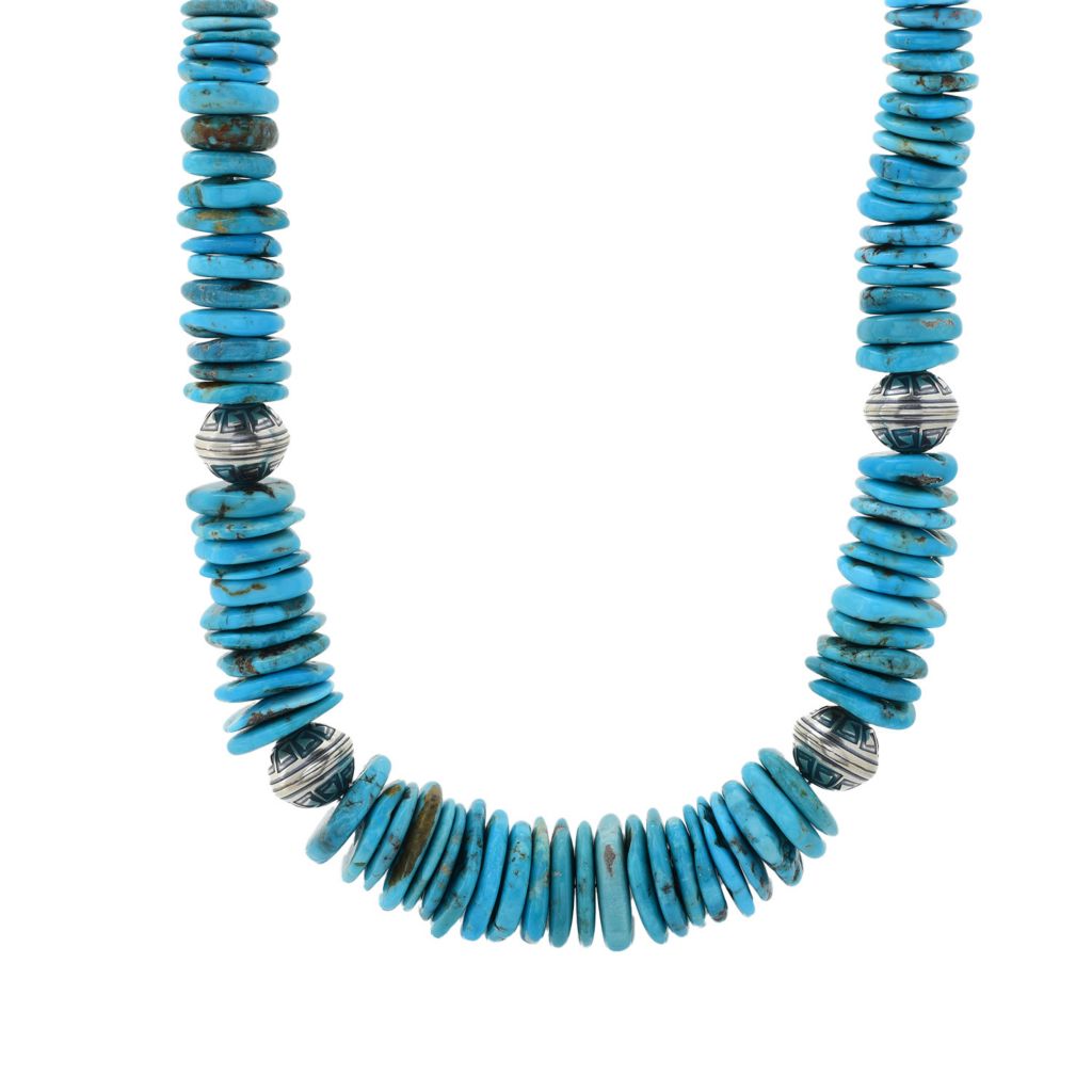 Museum And Vivid 'Natural Graduating Turquoise' Native American Jewelry Silver Bracelet Old Museum And Vivid 'Natural Graduating Turquoise' Native American Jewelry Silver Bracelet Old