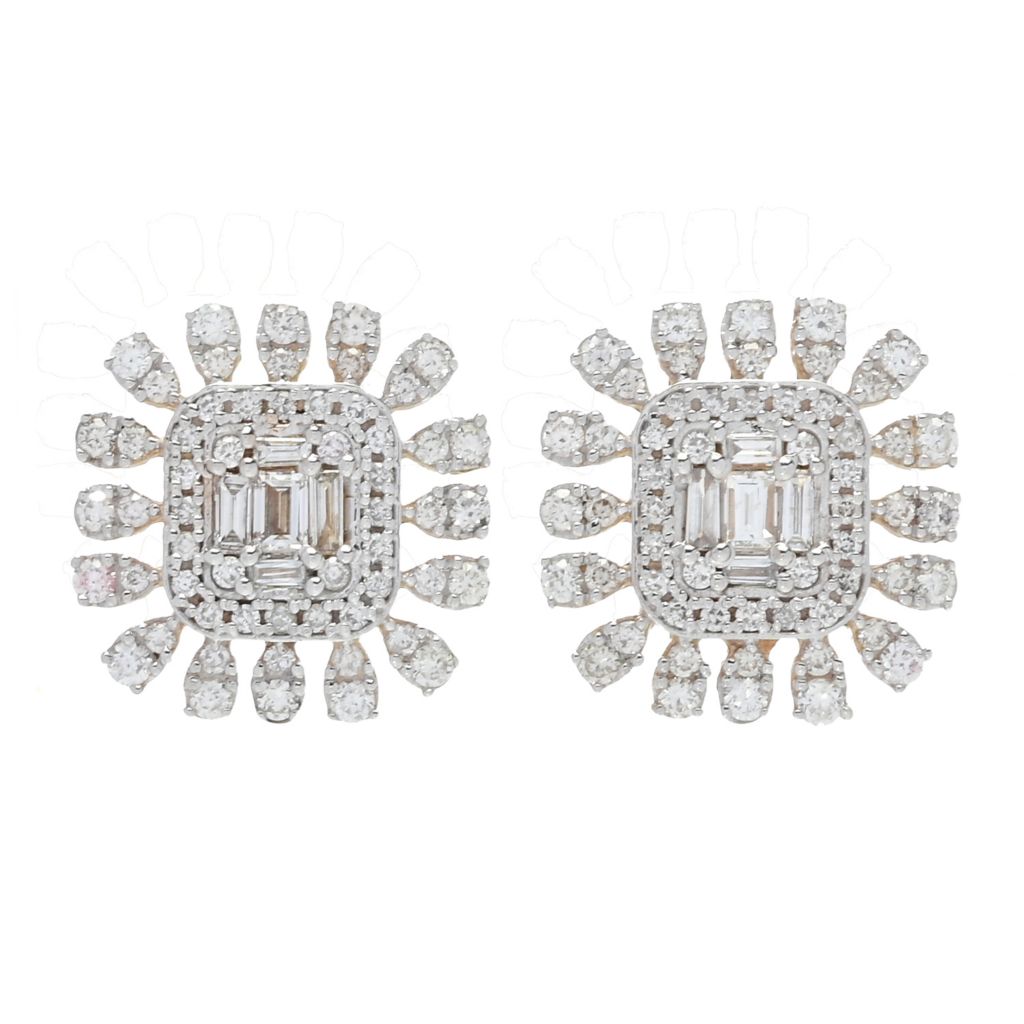 Grown Gorgeous 14K Gold Choice of Carat Lab Grown Diamond Solitaire Earrings on sale at shophq.com - 206-890
