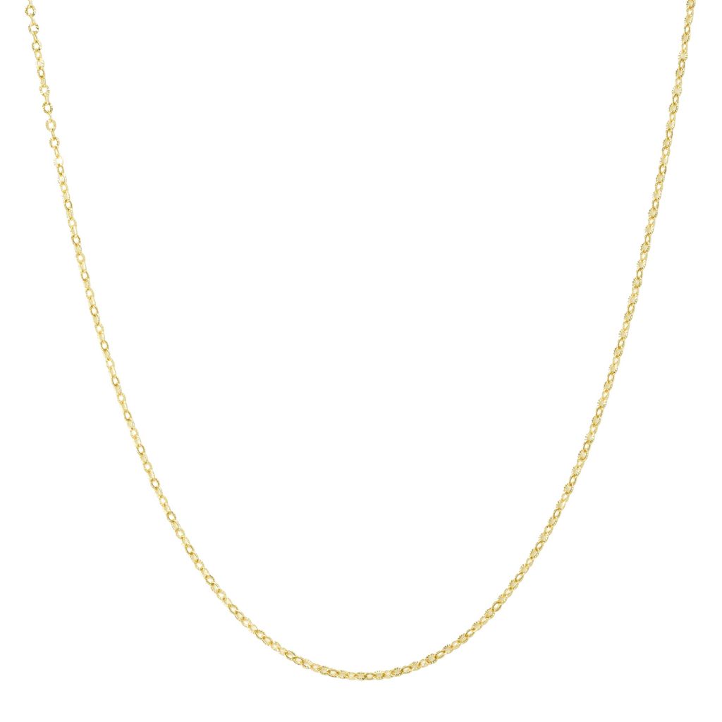 Viale18K® Italian Gold Choice of Length Forzatina Link Chain Viale18K® Italian Gold Choice of Length Forzatina Link Chain