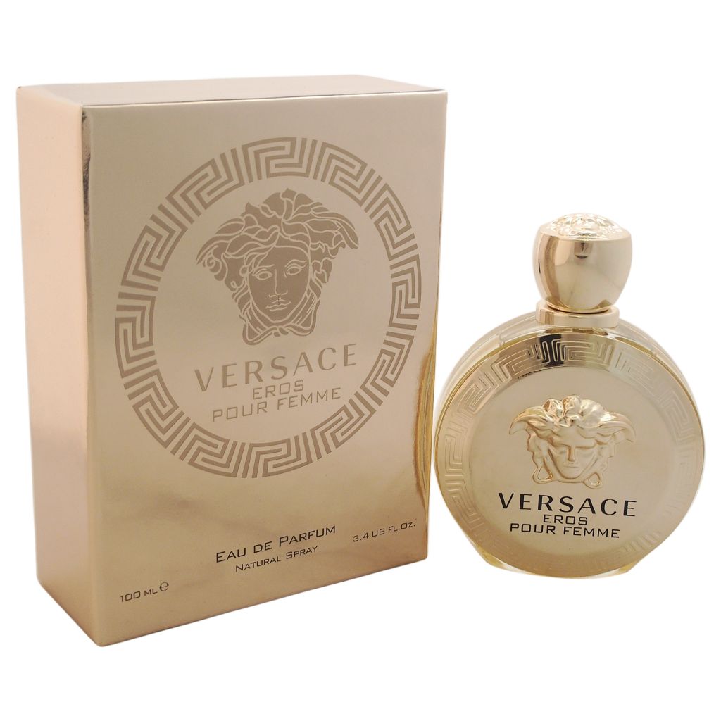 Versace Eros Pour Femme By Versace Eau De Parfum Spray 3 4 Oz Shophq Com