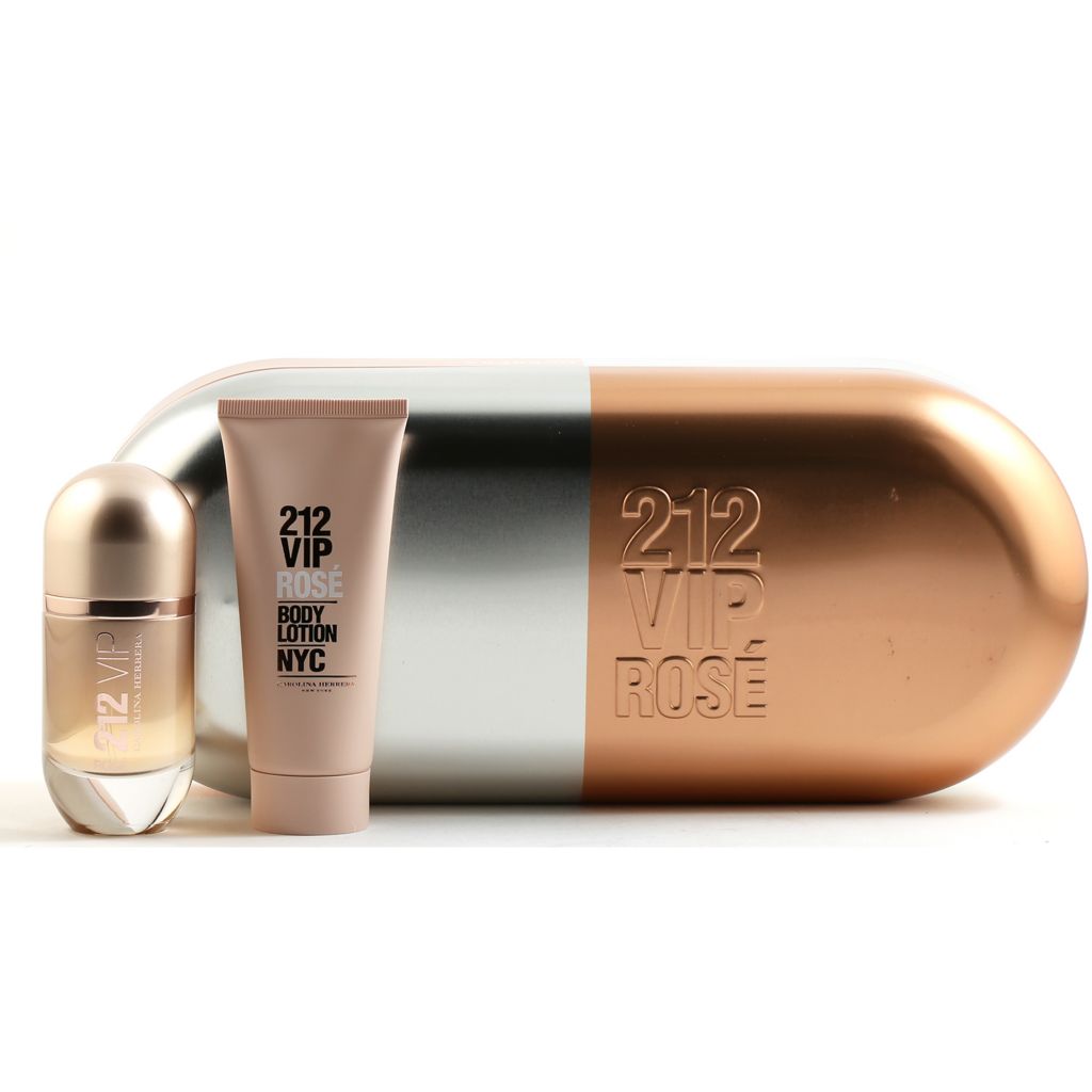 set carolina herrera 212 vip rose