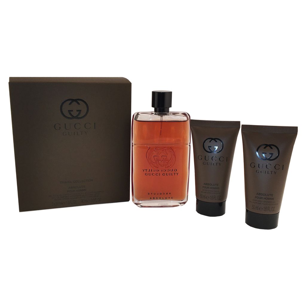 gucci perfume set of 3