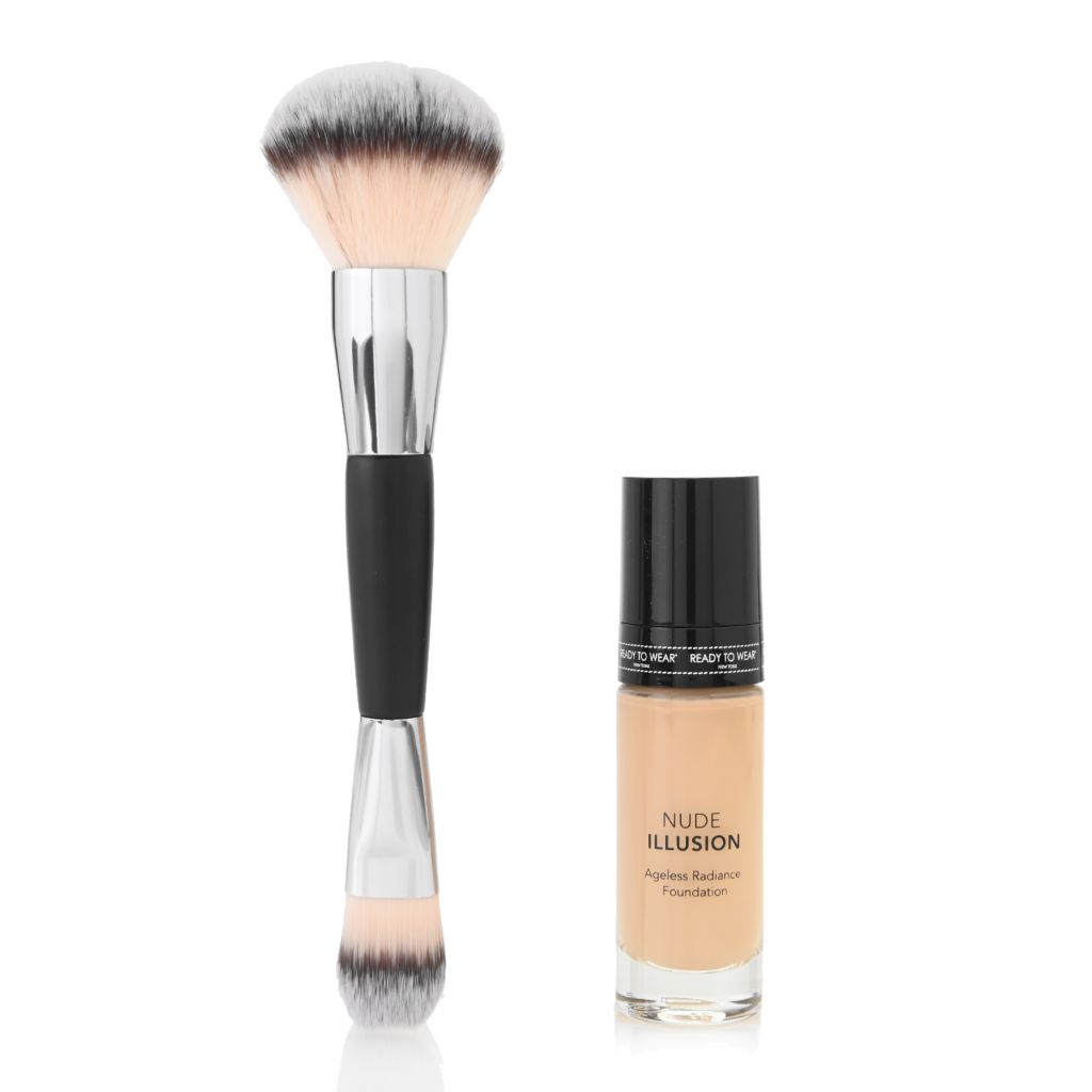 Ready to Wear Beauty Nude Illusion Foundation & Brush
