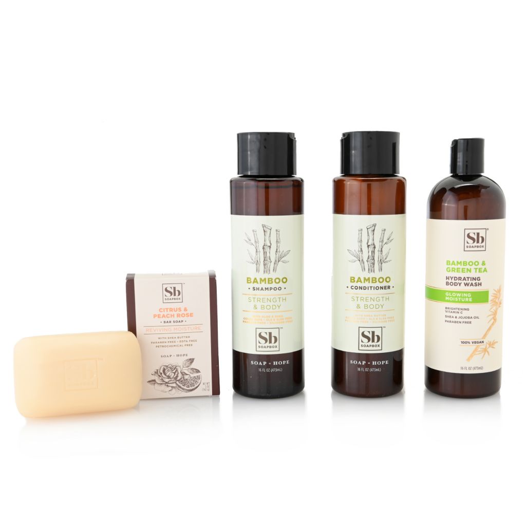 Soapbox - Nourishing hand soap, body wash & shampoo that gives back