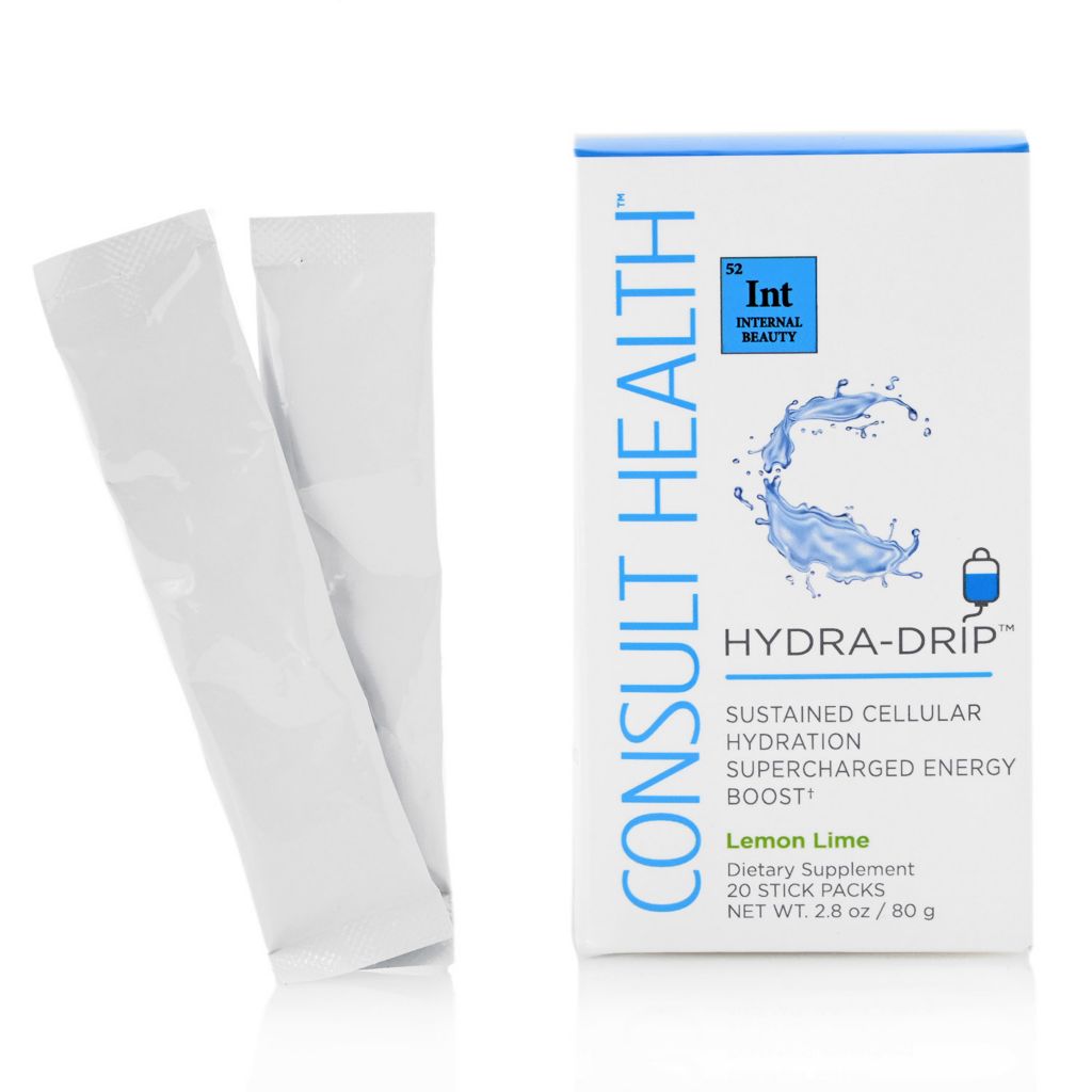 Consult Health Hydra-Drip Wellness Boost 20 Servings - ShopHQ.com