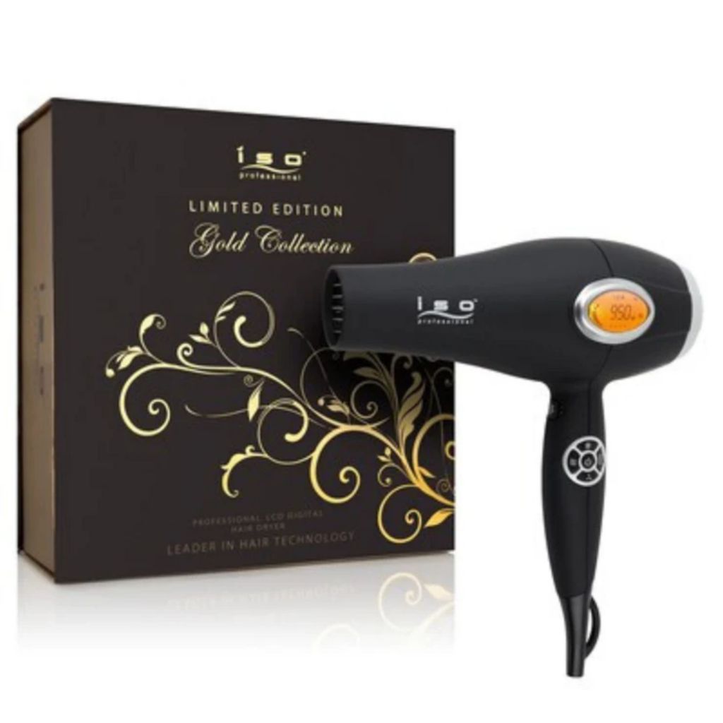 Iso professional limited outlet edition gold collection straightener