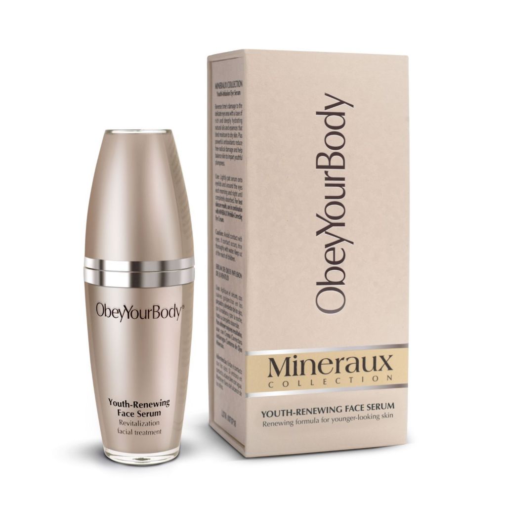 Obey Your Body Mineraux Youth-Renewing Face Serum 1 oz - ShopHQ.com