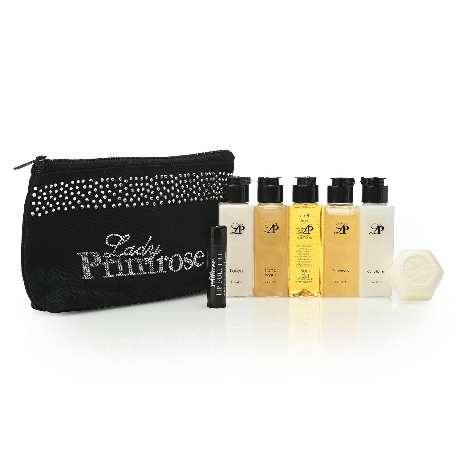324-189- Lady Primrose
Choice of Scent
7-Piece
Travel Set
w/ Bag