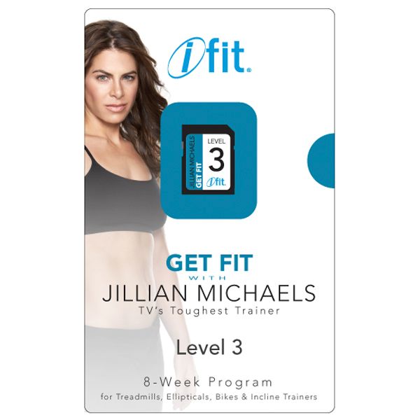 Jillian Michaels iFit Workout SD Card Get Fit Level 3 on sale at shophq 423 834