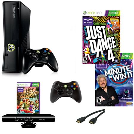 Xbox 360 4GB Console with Kinect