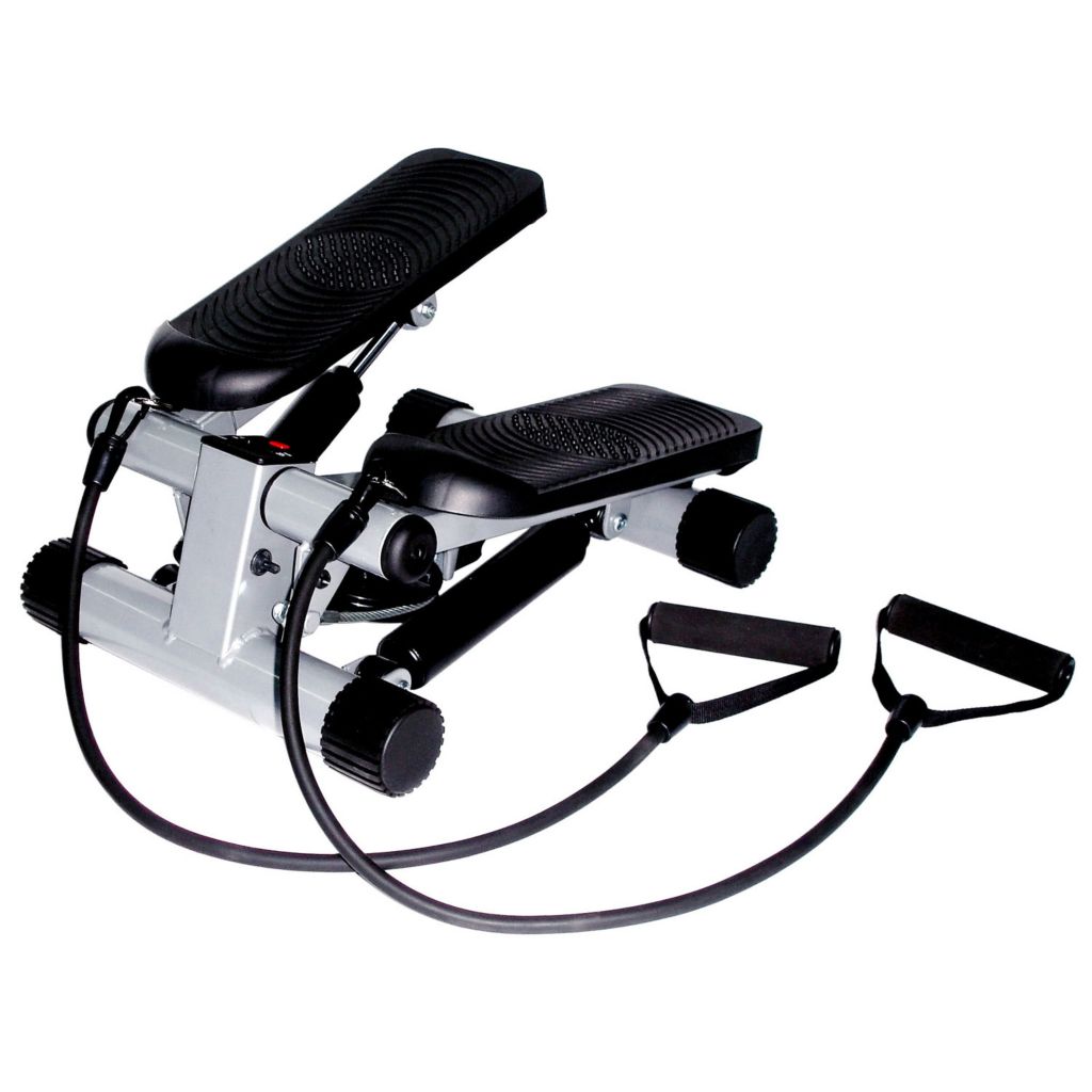 mini stepper with resistance bands