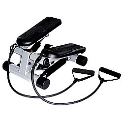 Sunny Health & Fitness Mini Stepper w/ Resistance Bands