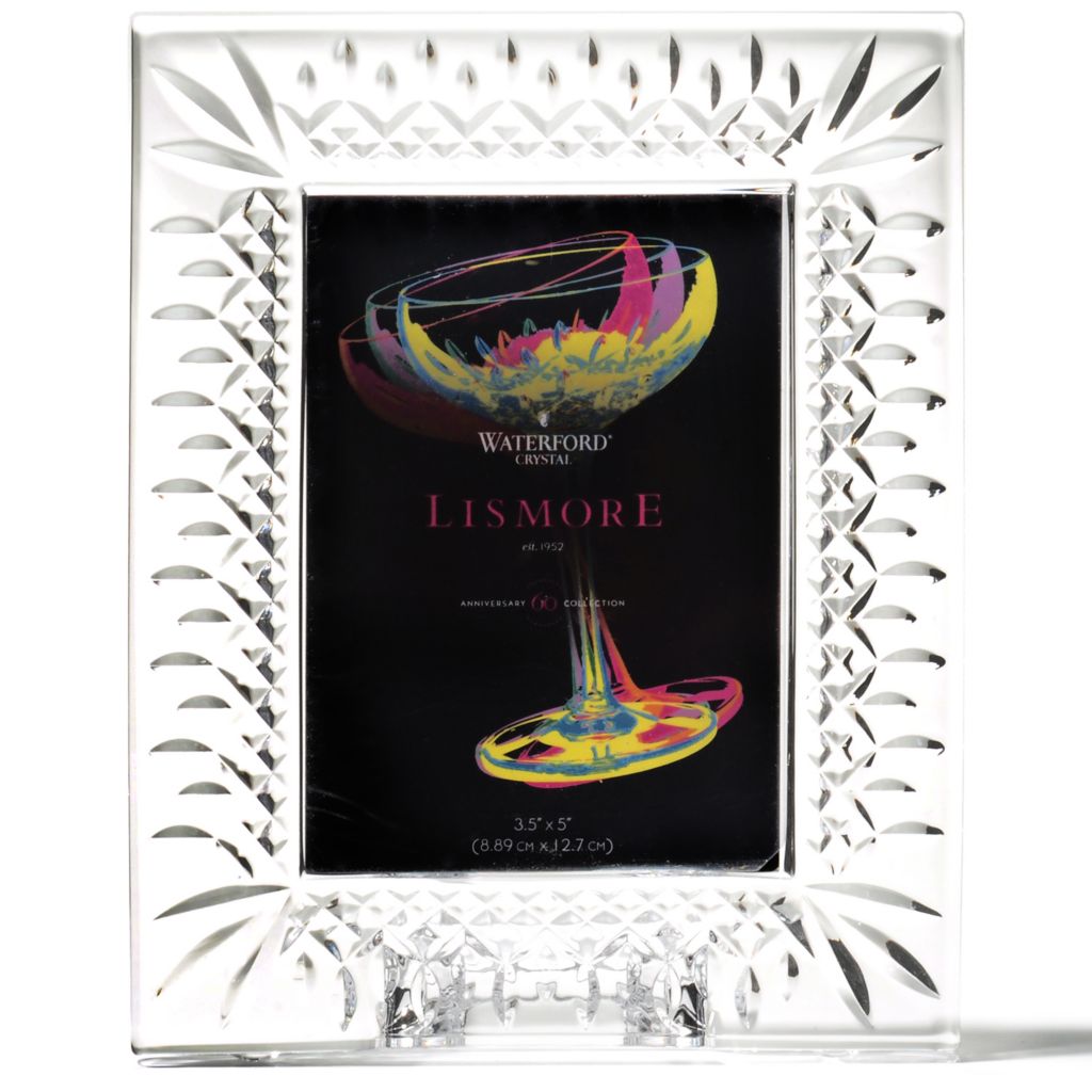 Waterford Crystal Lismore 60th Anniversary 3.5 x 5 Frame 