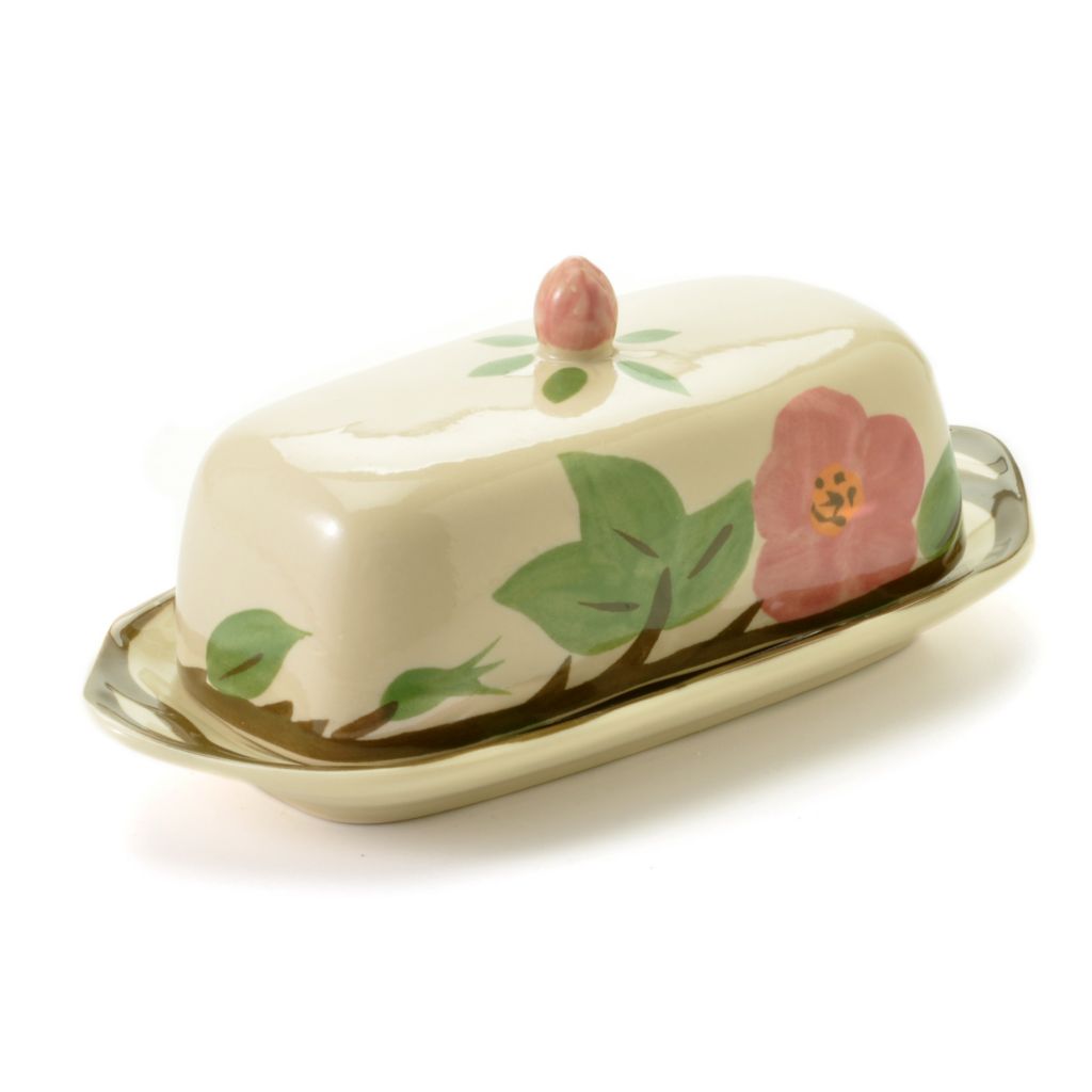 Franciscan desert hotsell rose butter dish