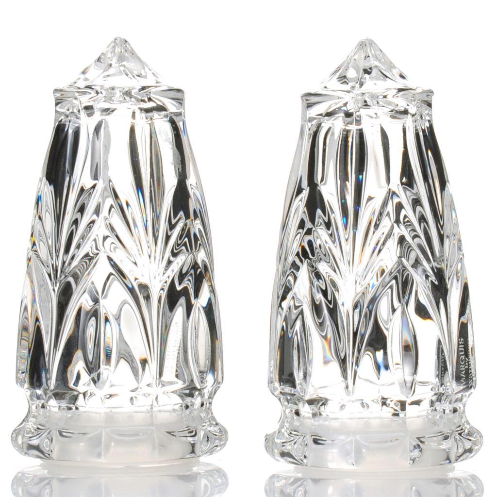 Waterford outlet Crystal Marquis Canterbury Salt and Pepper Shakers