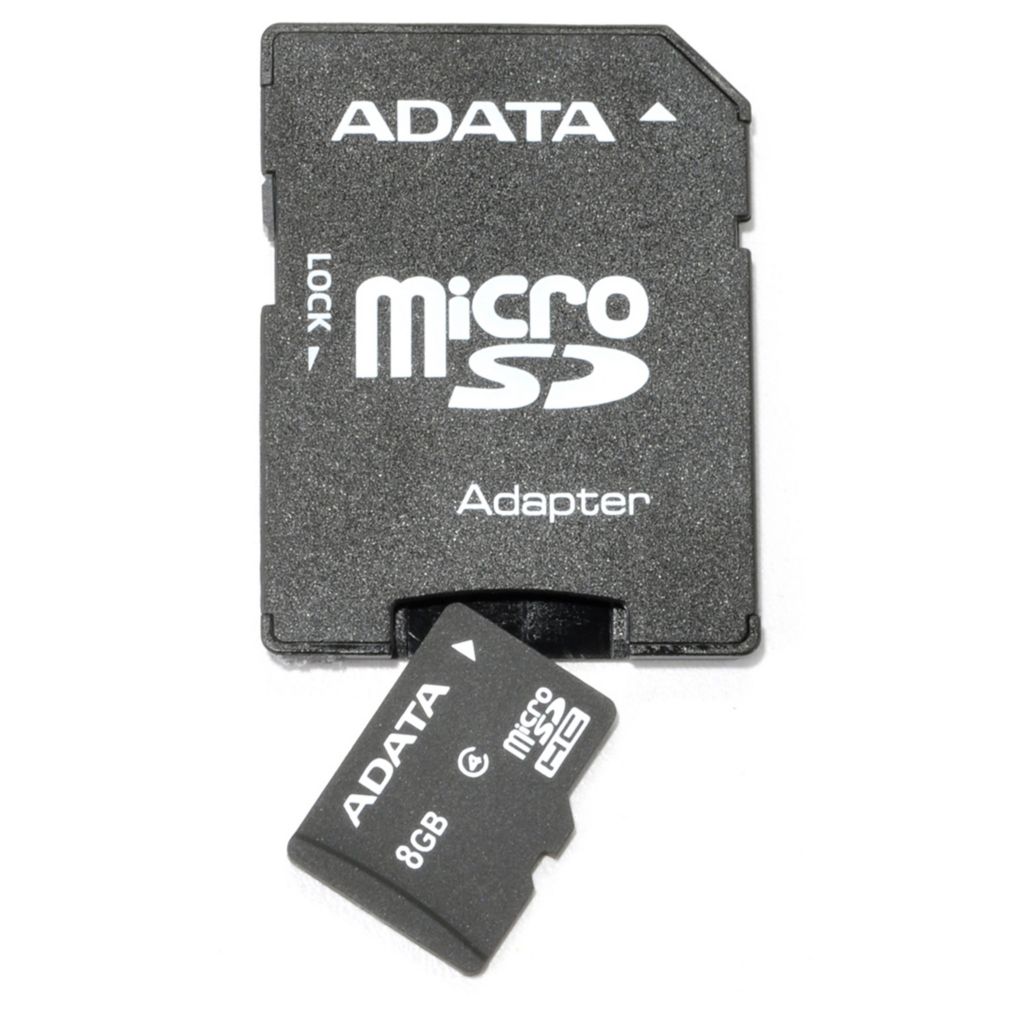 MicroSD Card & Adapter