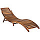 Lounger without cushion