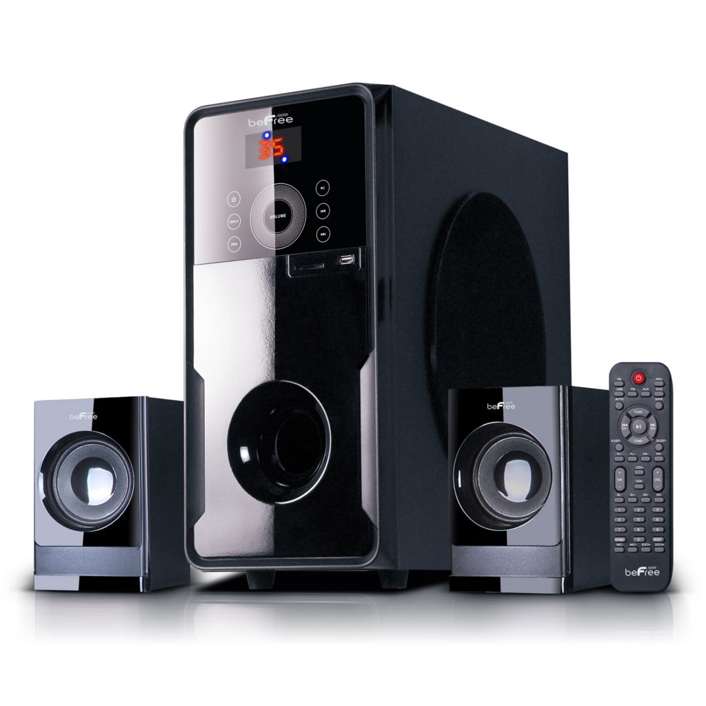 2.1 bookshelf speaker system