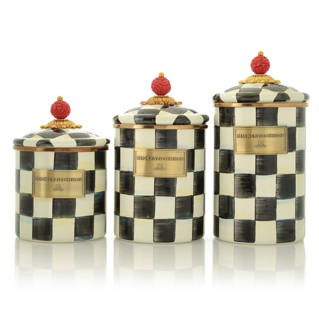 Kitchen Treasures Hand-Painted Kitchen Canister Collection With