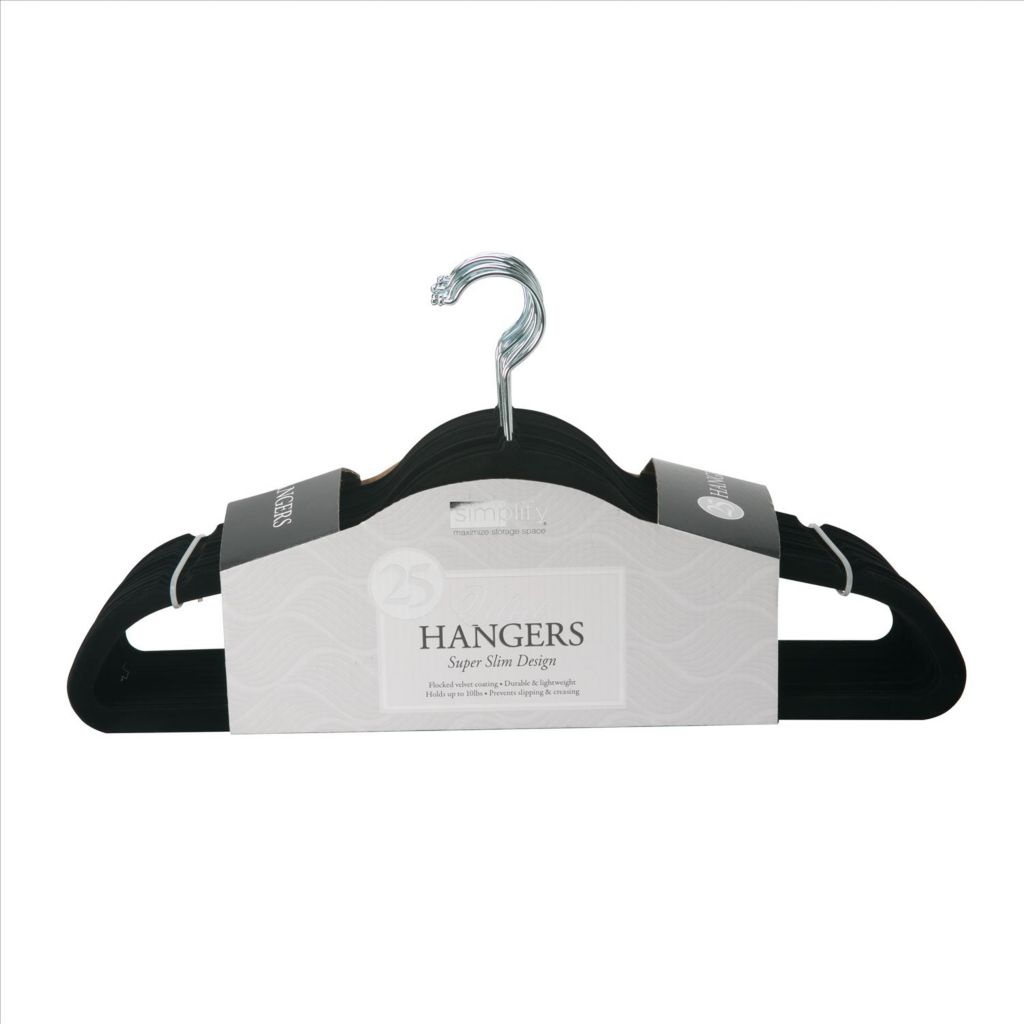 flocked hangers