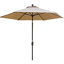 Cambridge 11' Concord Market Tan Pivot Patio Umbrella