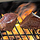 Steaks grilling