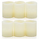 Ivory candles off
