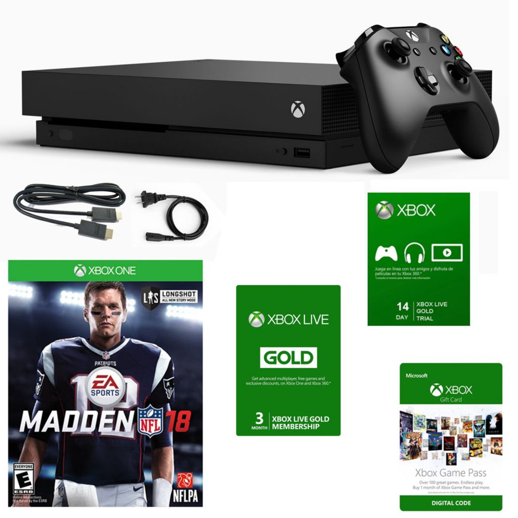 xbox one x live