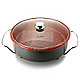 Electric skillet with lid