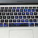 MacBook keyboard with cover