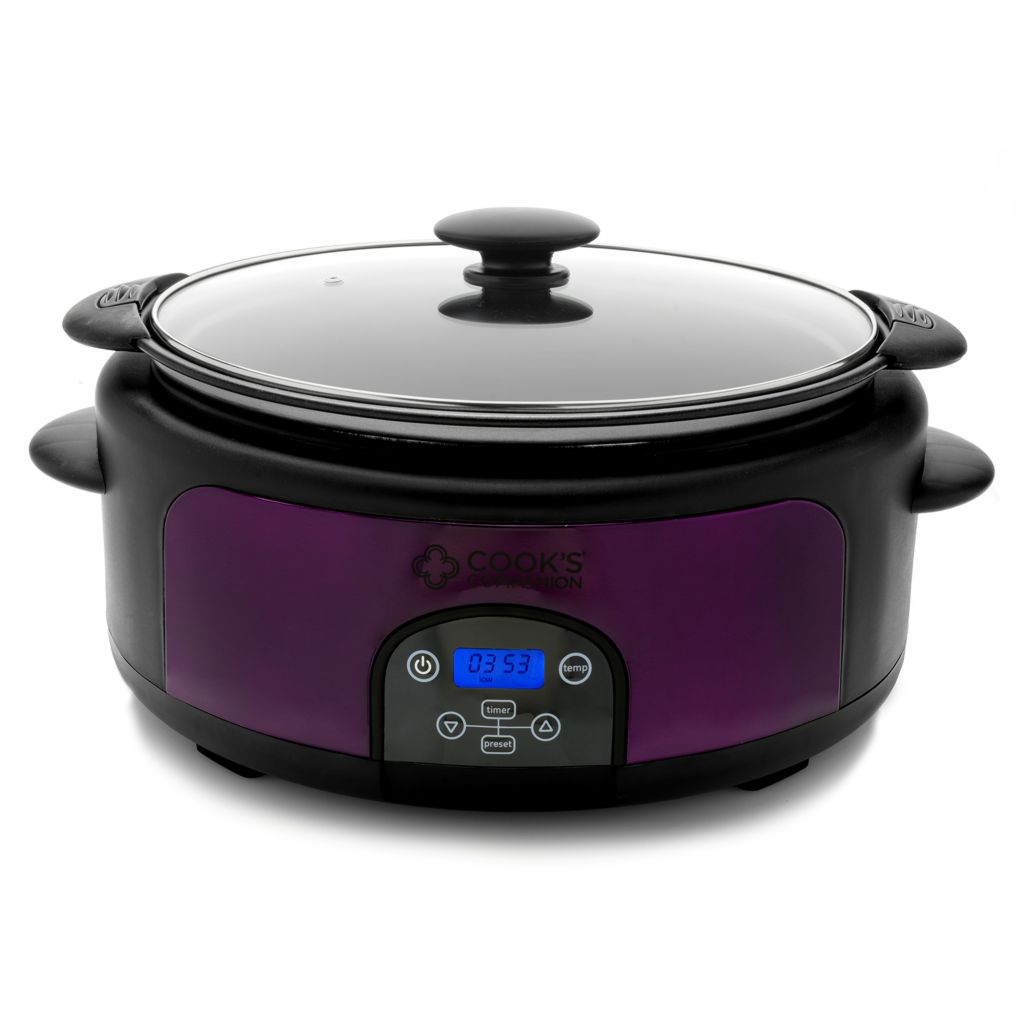 Slow Cooker, Large-Capacity Non-Stick Crockpot with Variable Temperature  Control, Travel Lid and Thermal Carrying Case, 6 Qt - Bed Bath & Beyond -  37532112