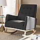Dark Grey rocking chair in your home