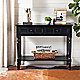 Black console table in your home