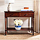 Cherry console table in your home
