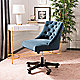 Navy swivel desk chair in your home