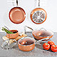 Cookware set in the kitchen