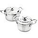 Cookware set with lids