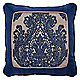 Sapphire decorative pillow 1
