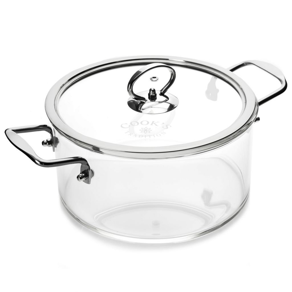 Cook's Tradition, 3 qt & 6 qt, Glass Pots w/ Lids, & Storage Bags on sale  at  - 480-459